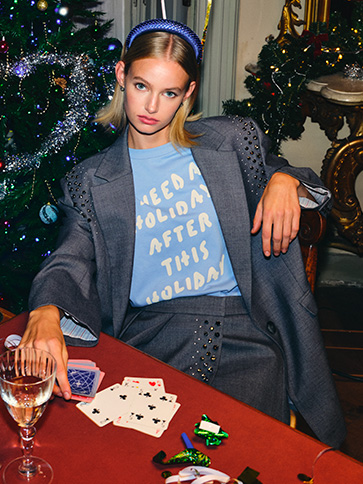 Blazer Natale Maxandco Banner Box Desktop MAX&Co.